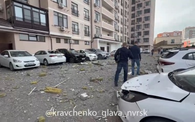 В Новороссийске после атаки БПЛА повреждены более 100 домов