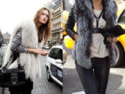 С чем носить меховую куртку?