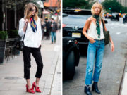 Как правильно носить шелковый шарф?