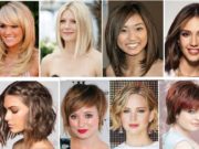 Популярные стрижки для круглой формы лица