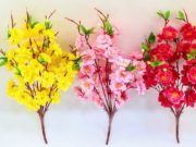 Преимущества искусственных веток и крупных одиночных цветов