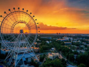 Как устроено колесо обозрения Солнце Москвы?