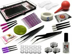 Какие материалы нужны для наращивания ресниц начинающему мастеру?